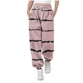 thumbnail image 1 of Boys Girls Camo Pants Kids Pull On Drawstring Youth Camouflage Cargo Joggers Pink 13-14 Years, 1 of 6