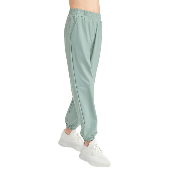 Boys Girls Cargo Jogger Pants, Kids Hiking Pants Running Fitness Joggers Active Pants 5-12T