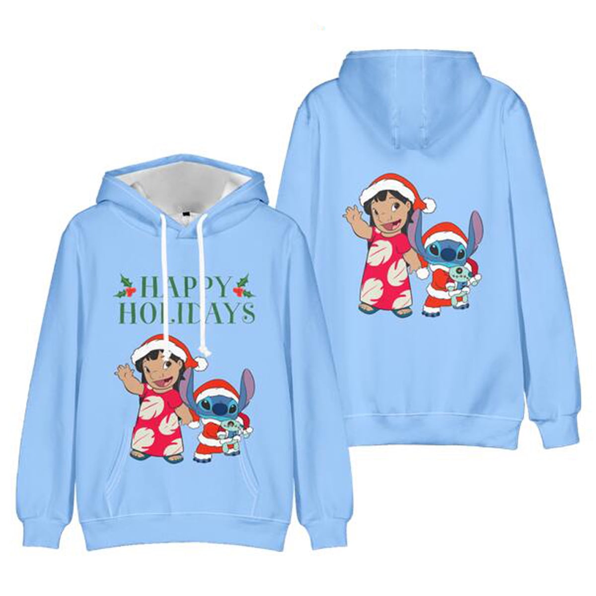 Lilo And Stitch Tv Kids Hoodies Jumper Boys Girls Long Sleeve Tops