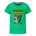 thumbnail image 1 of Boys Girls Chicken Jockeys Game Anime Cartoon Graphics Printed Costume Casual Fashion Soft T-Shirts Summer Short Sleeve Shirt Kids Breathable Tops Cotton Tees Clothes Children Birthday Gift 4-13, 1 of 2