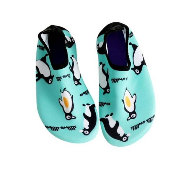 Boys Girls Children Water Shoes Fast Drying Slip Water Leather Barefoot Swimming Water Shoes For Kids,Toddler Baby Size 12-18 Months,Green