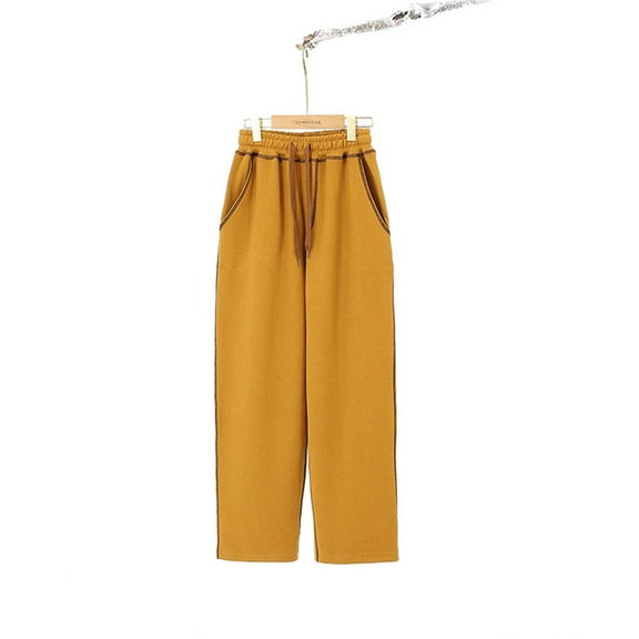 Boys And Girls Childrens Casual Loose Sports Long Sweatpants with Multi Pockets Trendy Drawstring Jogger Pants Lightweight Baggy Sweatpants For 3-13Years