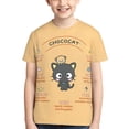 thumbnail image 1 of Boys Girls Chococat Shirt Graphic T-Shirt Crewneck Short Sleeve 3d Colorful Tops Tees, 1 of 7