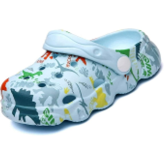 Boys Girls Clogs Cute Cartoon Animal Garden Shoes Lightweight Slides Slippers Slip-on Sandals (Infant/Toddler/Little Kid)