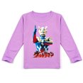 thumbnail image 1 of Boys & Girls Comfy Ultraman Long Sleeve T-shirt, Printed Cotton for Seasonal Fun for Boys and Girls, 1 of 2