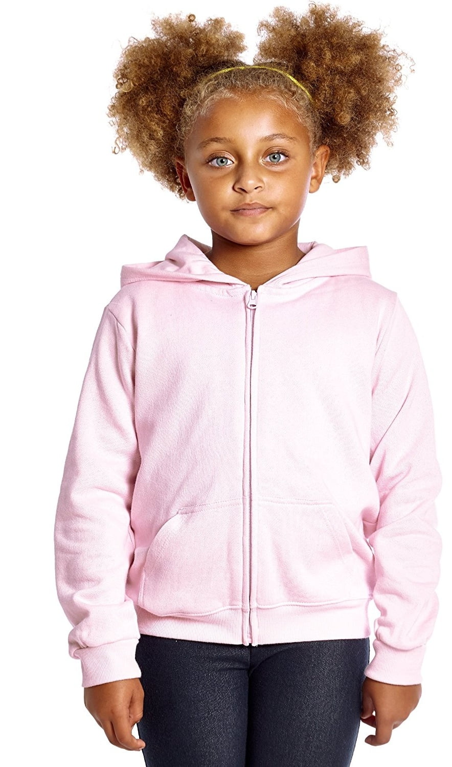 Boys Girls Cotton Hoodie Light Pink 3 Years Walmart