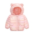 thumbnail image 1 of Boys/Girls Cotton Jacket Autumn/Winter Cute Colorful Hood Zippered Coat Birthday School Girl Clothes, 1 of 9