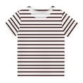 thumbnail image 1 of Boys Girls Cotton T-Shirts Short Sleeve 3-14 T Summer Casual Crewneck Top Kids Print Colorful T-Shirt, 1 of 5