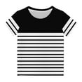 thumbnail image 1 of Boys Girls Cotton T-Shirts Short Sleeve 3-14 T Summer Casual Crewneck Top Kids Print Colorful T-Shirt, 1 of 5