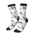 Boys Girls Crew Socks, German Shepherd Dog No.1001 Breathable and