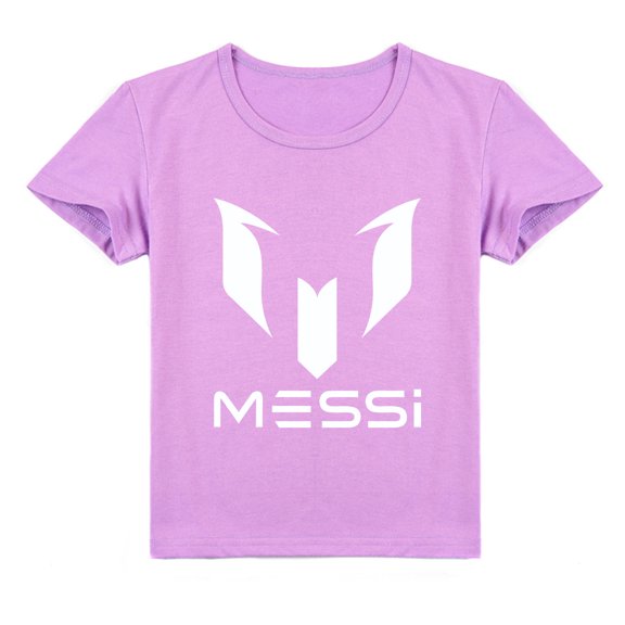Boys Girls Cristiano Ronaldo Breathable Cotton Short Sleeve T-shirt Top Kids Print Casual Summer Clothes