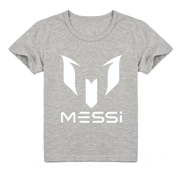 Boys Girls Cristiano Ronaldo Breathable Cotton Short Sleeve T-shirt Top Kids Print Casual Summer Clothes