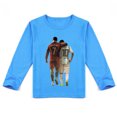 thumbnail image 1 of Boys Girls Cristiano Ronaldo Long Sleeve T-shirt, Comfortable Cotton with Cool Print, 1 of 2
