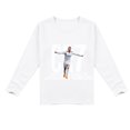 thumbnail image 1 of Boys Girls Cristiano Ronaldo Long Sleeve T-shirt, Soft Cotton and Fun Print for Autumn, 1 of 2