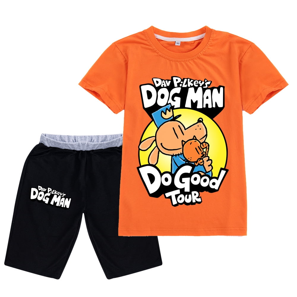 2 Piece Boys Puppy/Ball Shirt & Shorts main image 0