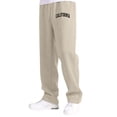 thumbnail image 1 of Boys Girls Fashion Baggy Sweatpants - Lightweight Straight Leg Athletic Joggers with Slant Pockets & Drawstring, Comfortable Casual Sportswear for Kids 4-13 Years(Beige,150), 1 of 4