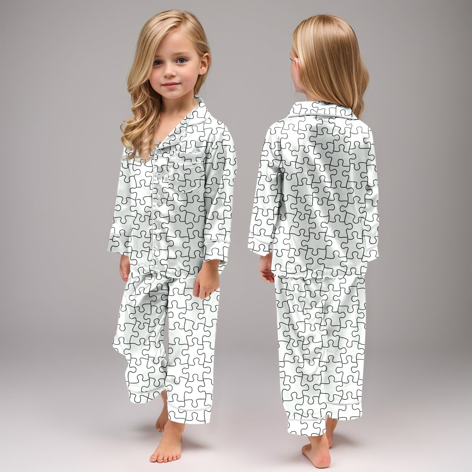 Boys And Girls Fashion Imagination Creativity DIY Sketch Print ...