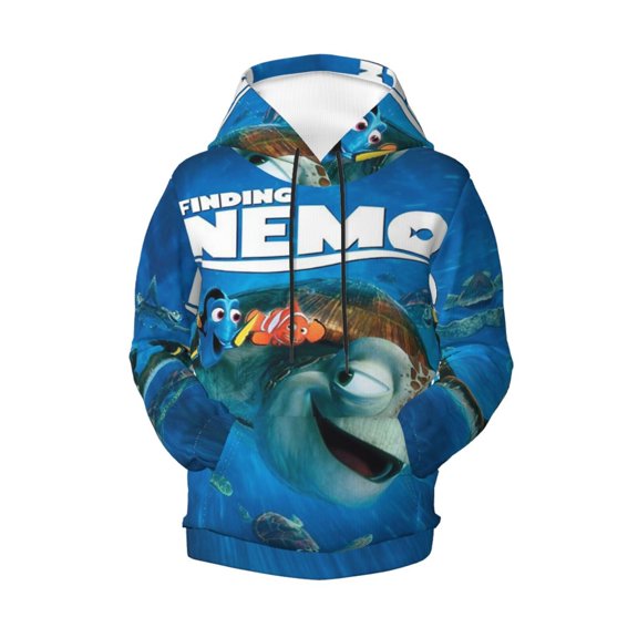 Boys Girls Finding Ne-m Pullover Hoodies 3D Print Novelty Colorful Kids Hoodie Sweatshirts with Pocket