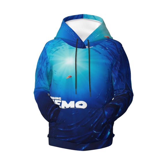 Boys Girls Finding Ne-m Pullover Hoodies 3D Print Novelty Colorful Kids Hoodie Sweatshirts with Pocket