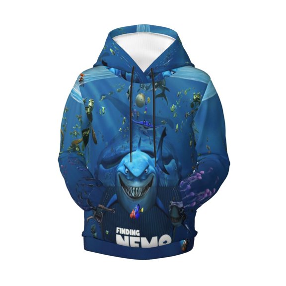 Boys Girls Finding Ne-m Pullover Hoodies 3D Print Novelty Colorful Kids Hoodie Sweatshirts with Pocket