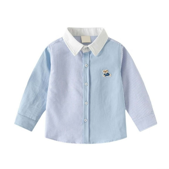 Boys Girls Flannel Shirt Jacket Long Sleeve Lapel Button Down Shacket With Pockets Soft Plaid Casual Top Coat For Kids,Size:3-4 Years