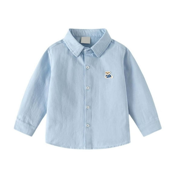 Boys Girls Flannel Shirt Jacket Long Sleeve Lapel Button Down Shacket With Pockets Soft Plaid Casual Top Coat For Kids,Size:5-6 Years