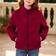 thumbnail image 1 of Boys Girls Jacket Lightweight Fall Spring Soft Anti-Pilling Lightweight Jacket Winter Thermal Outwears (), 1 of 5