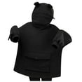 thumbnail image 1 of Boys Girls Frog Hoodie Kids 3D Hooded Sweatshirt Zipper Mouth Pullover with Front Pocket Toddler Winter Hoodie, 1 of 4