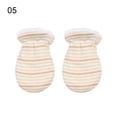 thumbnail image 1 of Boys Girls Full Finger Warm Cute Fleece Gloves Newborn Gloves Toddler Infant Mittens Baby Anti-Grab Mittens 5, 1 of 8