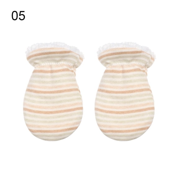 Boys Girls Full Finger Warm Cute Fleece Gloves Newborn Gloves Toddler Infant Mittens Baby Anti-Grab Mittens 5