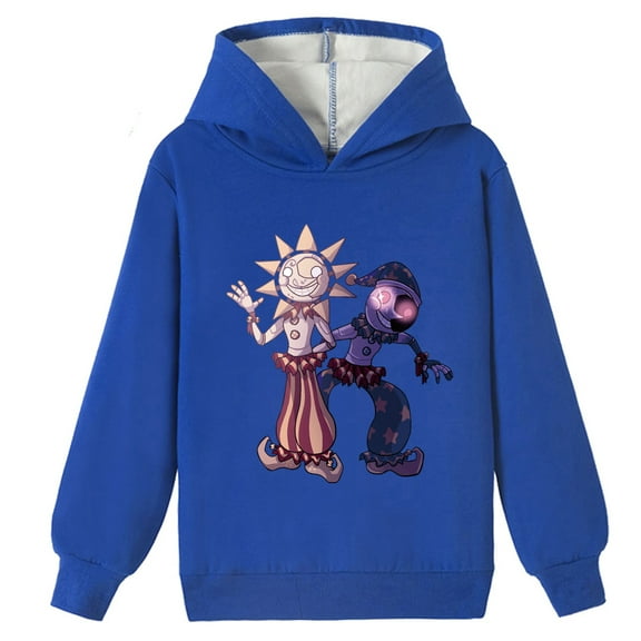 Boys Girls Graphic Brushed Hoodie Sweatshirts,Lightweight Pullover Tops sundrop and moondrop Hoodies