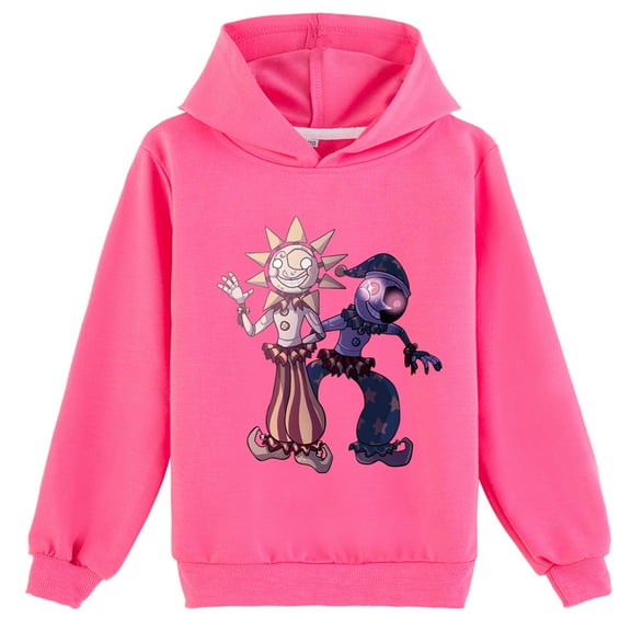 Boys Girls Graphic Sundrop and Moondrop Pullover Hoodies Kids Cotton Casual Printing Sweatshirt with a Hood Clothings