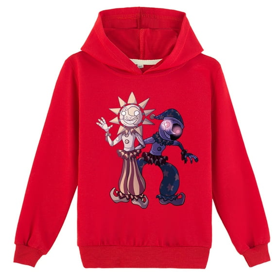 Boys Girls Graphic Sundrop and Moondrop Pullover Hoodies Kids Cotton Casual Printing Sweatshirt with a Hood Clothings