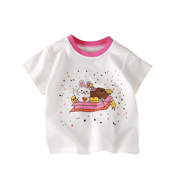 Boys Girls Happy Birthday T-Shirt Toddler Short Sleeve Birthday Shirts Tees Little Kids Cute Letter Print Top Outfit 2nd 3rd 4th 5th 6th 7th 8th Birthday Gift Tees