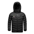 thumbnail image 1 of Boys Girls Heated Hoodie Jacket Children Heated Jacket with 3 Adjustable Temperature Electric USB Rechargeable Kids Winter Thermal Jackets Heating Hooded Coat, 1 of 7