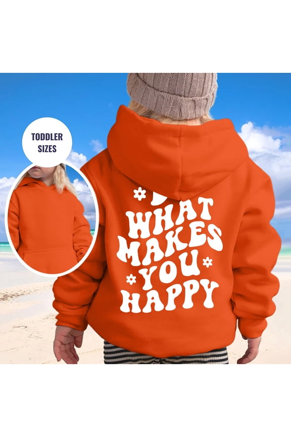 Boys Girls Hoodies Sweatshirt Graphic Letter Print Long Sleeve Cotton Pullover Hoodies Casual Jackets With Pockets Fall Spring Winter Clothes for New Years Gifts 3T