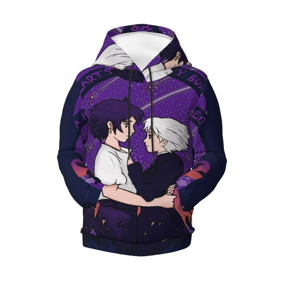 Boys Girls Howls Moving Castl Pullover Hoodies 3D Print Novelty Colorful Kids Hoodie Sweatshirts with Pocket