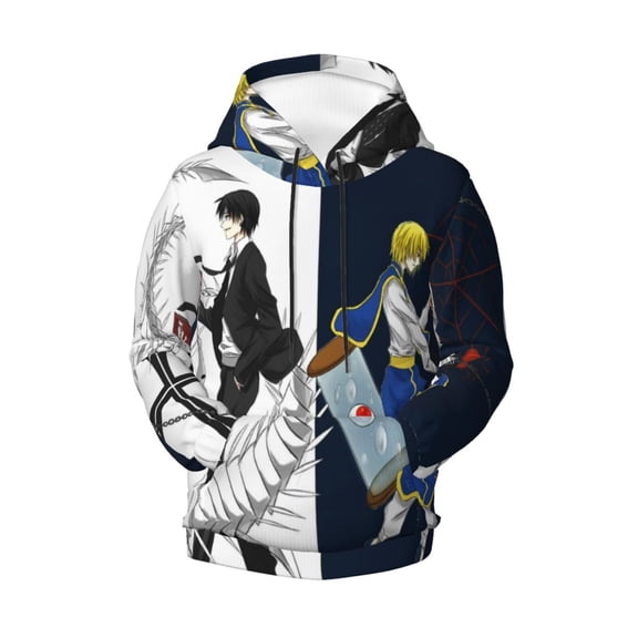 Boys Girls Hunter X Hunte Pullover Hoodies 3D Print Novelty Colorful Kids Hoodie Sweatshirts with Pocket