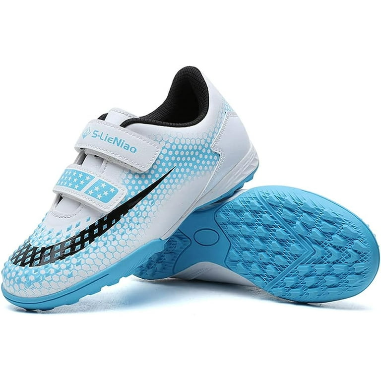 Boys Girls Indoor Turf Soccer Shoes Kids Cleats Athletic Indoor