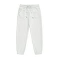 thumbnail image 1 of Boys Girls Joggers Pants Kids School PE Tracksuit Youth Athletic Skateboard Sweatpants Lightweight Fall Winter Trousers, 1 of 7