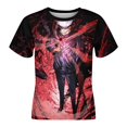 thumbnail image 1 of Boys Girls Jujutsu Anime Kaise T-Shirt Crewneck Short Sleeve Tee Shirt Tops for Kids Teens, 1 of 8