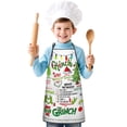 thumbnail image 1 of Boys Girls Kids Apron with Pocket,Adjustable Child Neck Strap and Bib Funny Aprons Kitchen Toddler Aprons for Cooking Baking, 1 of 5