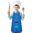 thumbnail image 1 of Boys Girls Kids Cartoon Apron with Pocket for Cartoon Lovers,Cartoon Movie Adjustable Child Neck Strap and Bib Funny Aprons Kitchen Toddler Aprons for Cooking Baking, 1 of 6