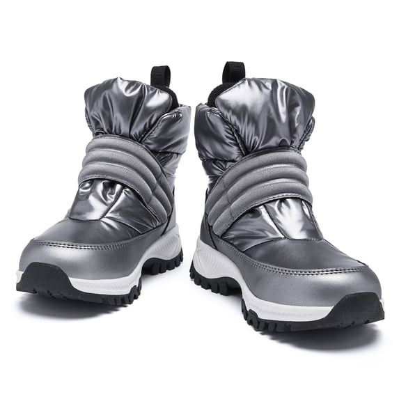 Boys Girls Kids Cute Snow Boots Waterproof Slip Resistant Outdoor Winter Boots Shoes Little Kid/Big Kid