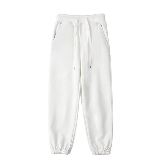 Boys Girls Kids' Jogger Pants Elastic Waist Drawstring Cotton Active Pants Casual Cuffed Pants with Pockets (4-13 Years)