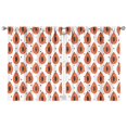 thumbnail image 1 of Boys Girls Kids Nursery Curtains Awesome Papaya Pattern Print Pattern Window Drapes for Living Room Bedroom Playroom Decor Rod Pocket 42x54Inch 2 Panels, 1 of 2