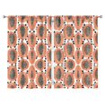 thumbnail image 1 of Boys Girls Kids Nursery Curtains Orange Papaya Print Pattern Window Drapes for Living Room Bedroom Playroom Decor Rod Pocket 52x84Inch 2 Panels, 1 of 2