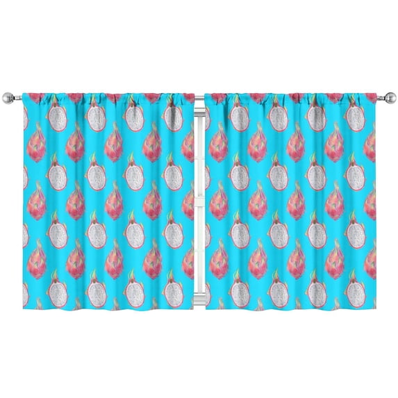 Boys Girls Kids Nursery Curtains Pitaya Fuirts Wallpaper Print Pattern ...