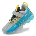 thumbnail image 1 of FANGFIUP Kids Sneakers Boys Girls Sports Shoes Running Shoes Lightweight Outdoor Casual Shoes（Little Kid size 11-Big Kids size 8）, 1 of 8