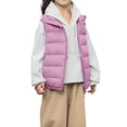 thumbnail image 1 of Boys Girls Lightweight down Vest Sleeveless Puffer Coat Warm Quilted Gilet, 1 of 7